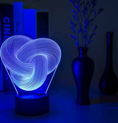 Acrylic 3D Table Lamp - Sing3D