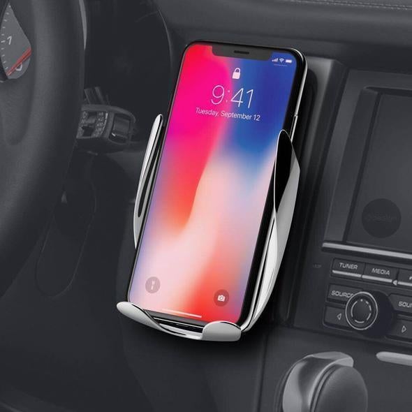 Automatic Clamping Wireless Car Charger - Sing3D