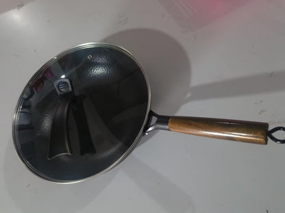 Hand Forged Iron Wok - Sing3D