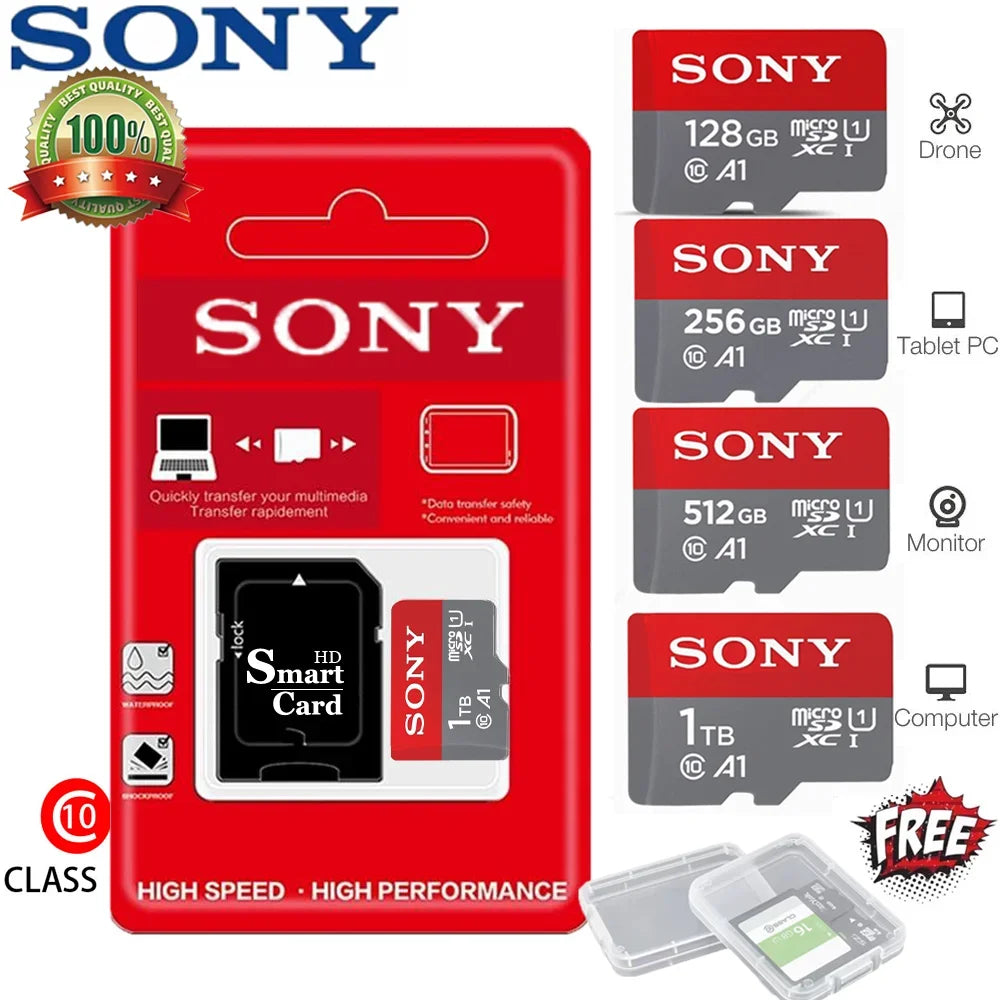 1TB SONY Ultra Micro SD/TF Flash Memory Cards - Sing3D