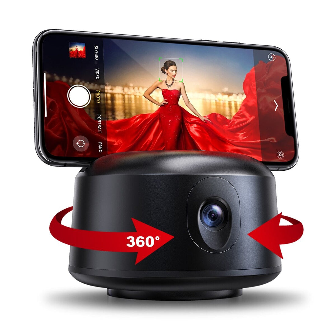 360 Degree Auto-Face Tracking Phone Holder - Sing3D