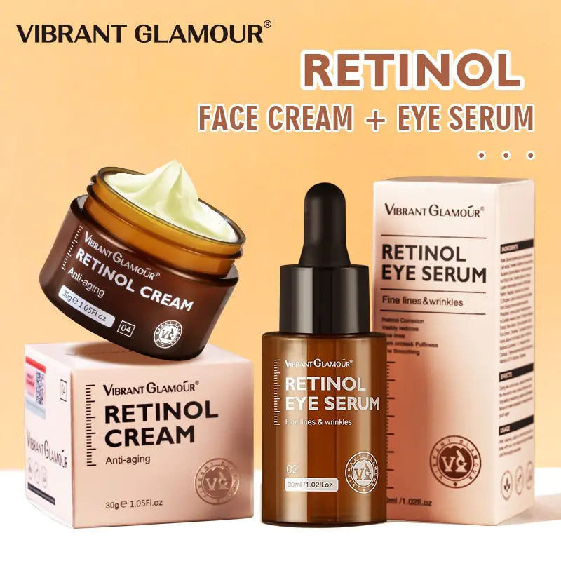 RETINOL face cream and eye serum - Sing3D