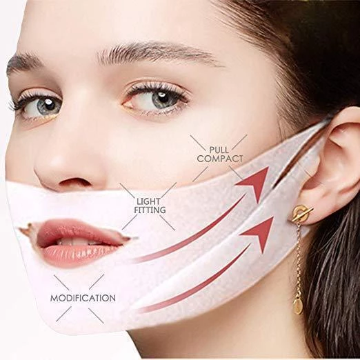 Ear Hook V-shaped Reusable Face Mask - Sing3D